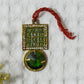 Divine Shri Budh Yantra Pendant with Green Stone