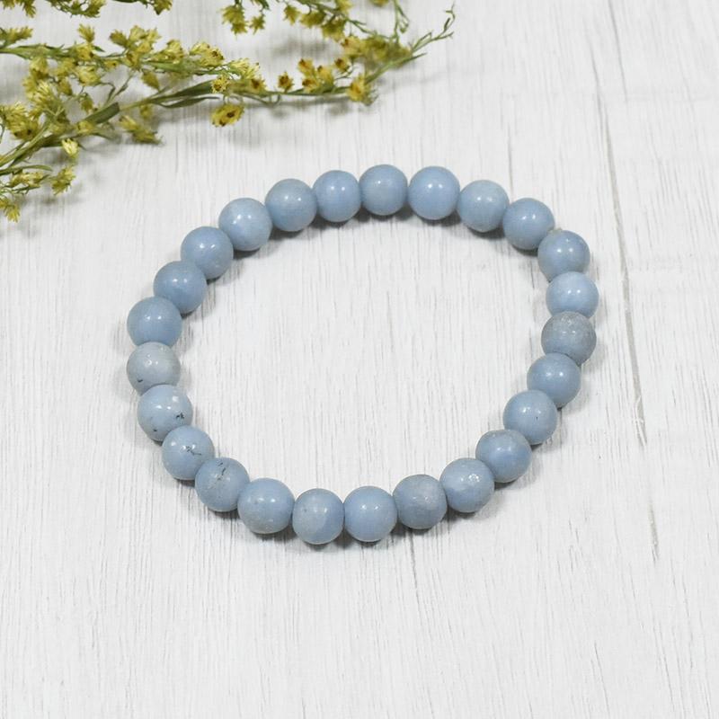 Aquamarine Multi-Stone Sterling Bracelet - Silver Fox Jewelry