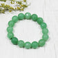 Green Jade Bracelet for Good Luck, Friendship, Cleansing
