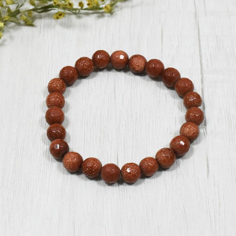 Goldstone Brown Bracelet | Abundance & Courage