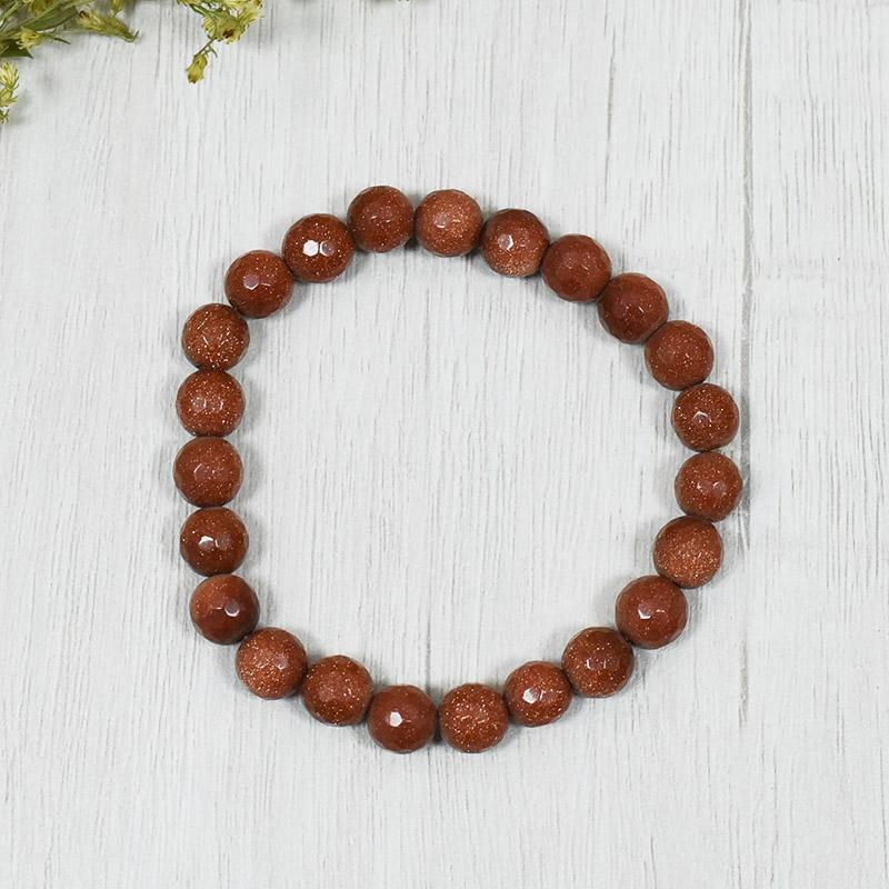 Goldstone Brown Bracelet | Abundance & Courage