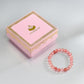Cherry Quartz Bracelet for Anxiety Relief