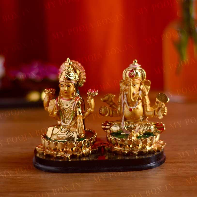 Auspicious Ganesh Laxmi Murti