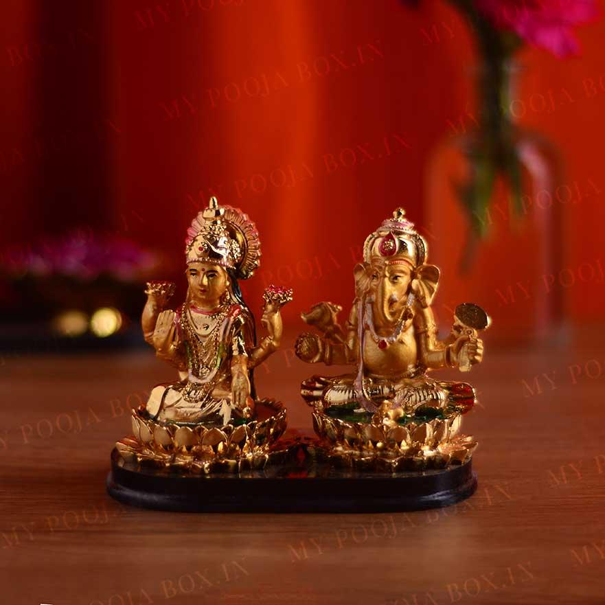 Auspicious Ganesh Laxmi Murti