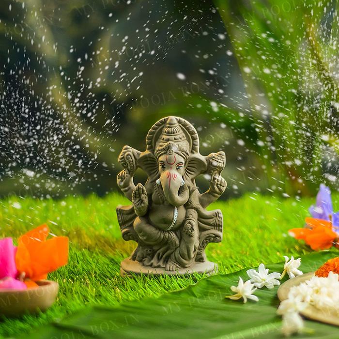 Shri Rudra Buy 7INCH Shri Rudra Eco-Friendly Ganpati | Plant-A-Ganesha Online in ...