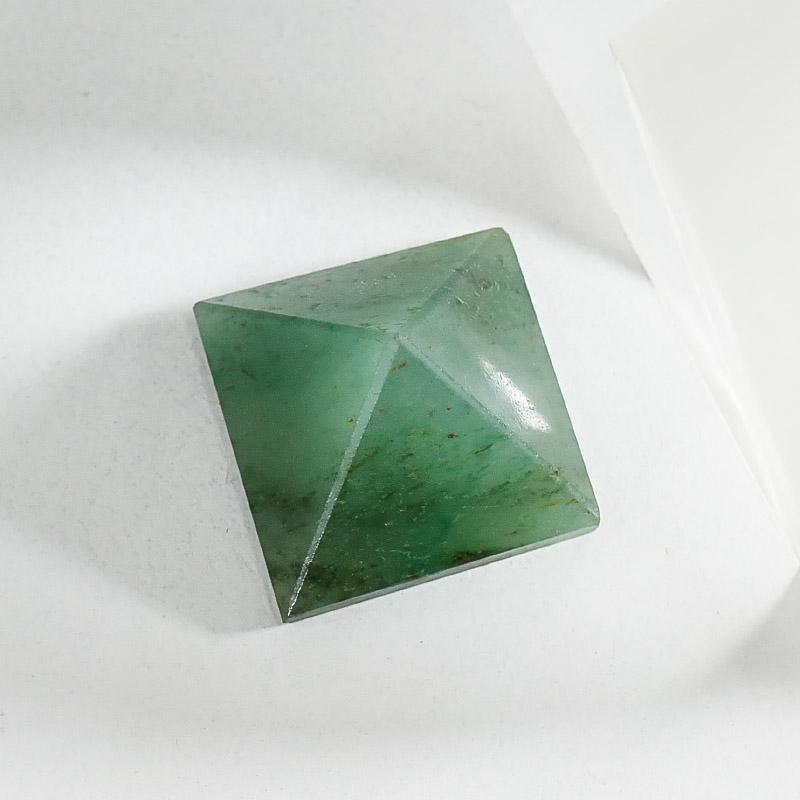 Green Jade Crystal Pyramid