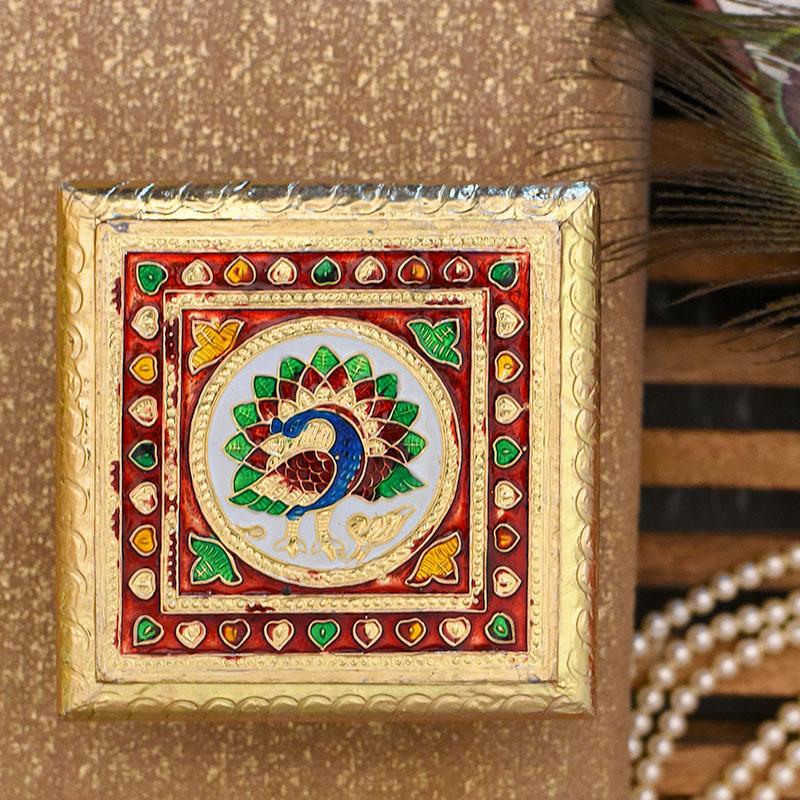 Luxurious Square Krishna Chowki