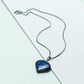 Lapis Lazuli Heart Pendant Necklace