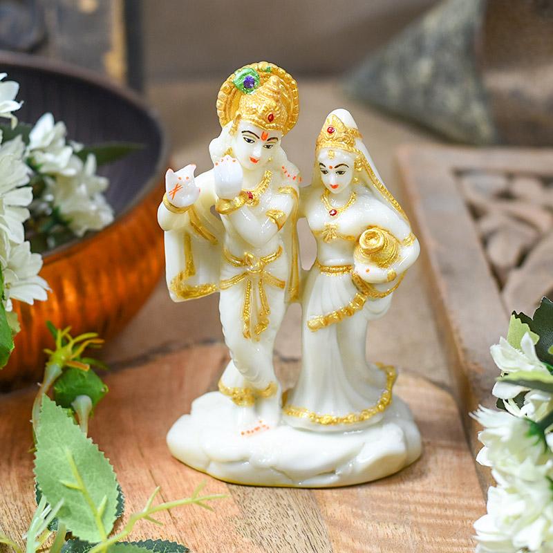 Beautiful Radha Krishna Figurine