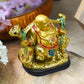 Feng Shui Golden Laughing Buddha for Wealth and Prosperity