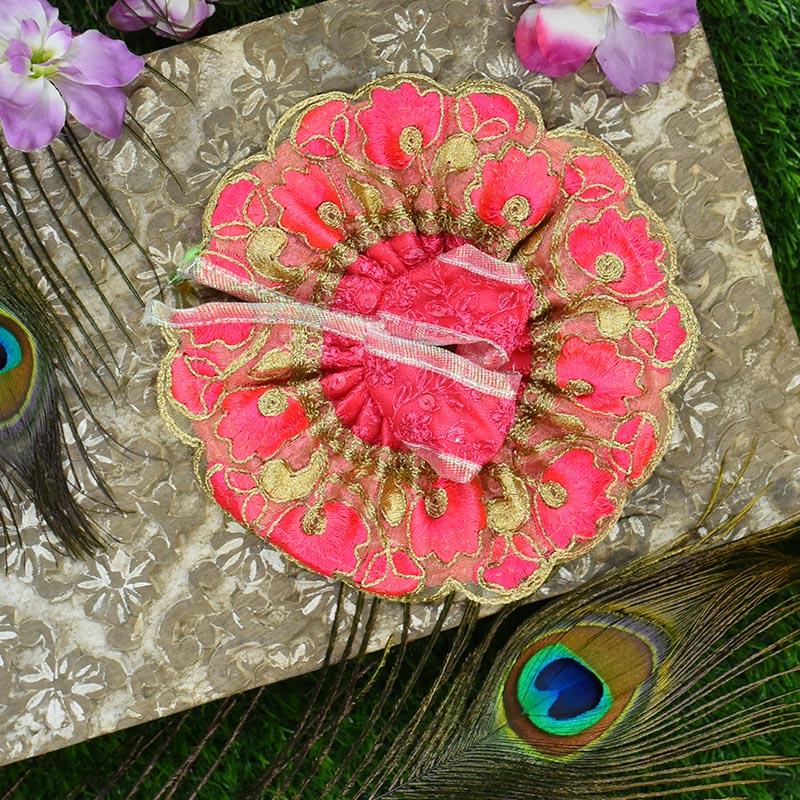 Elegant Laddu Gopal Floral Dress
