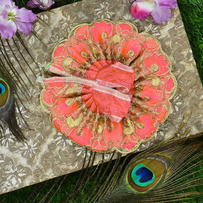 Elegant Laddu Gopal Floral Dress