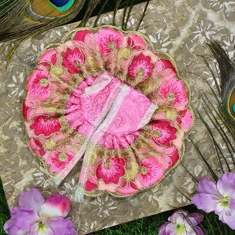 Elegant Laddu Gopal Floral Dress