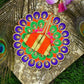 Peacock Style Laddu Gopal Dress