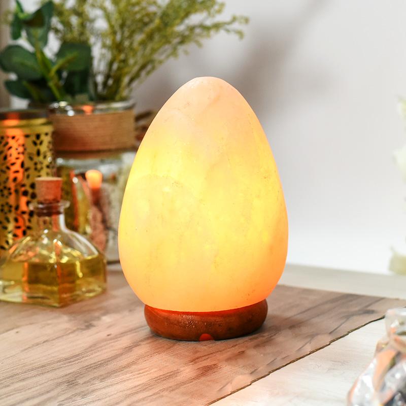 Himalayan Pink Salt Oval Glow Lamp