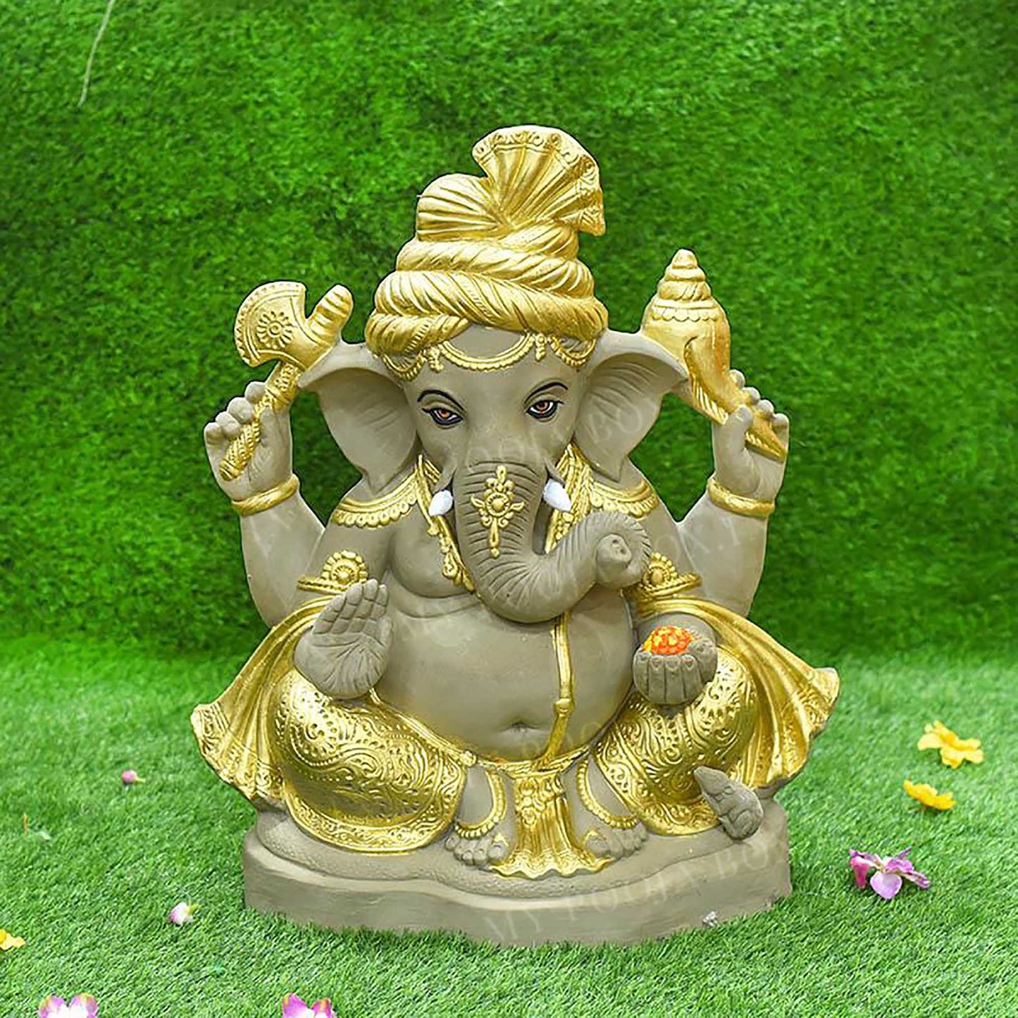 2FEET Surarighna Eco-Friendly Ganpati | Plant-A-Ganesha