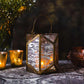 Decorative Glass Hexa Lantern