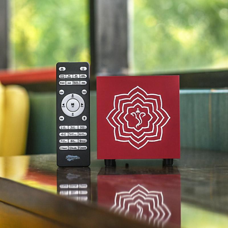 Bhajan Vaani Specially Curated Famous Bhajan, Aarti, Jaap, Mantra. Bluetooth Speaker - Shemaroo by My Pooja Box