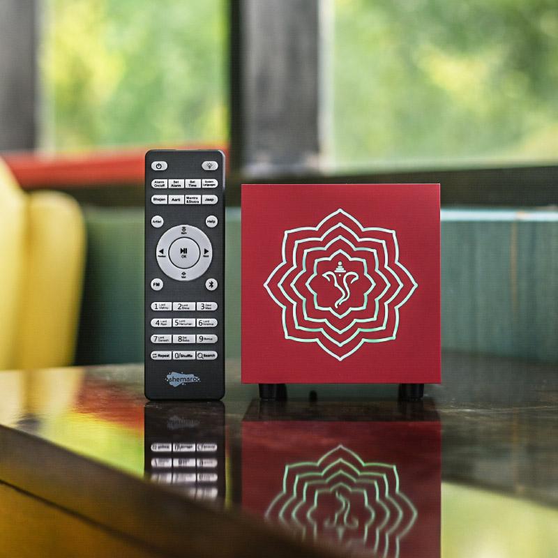 Bhajan Vaani Specially Curated Famous Bhajan, Aarti, Jaap, Mantra. Bluetooth Speaker - Shemaroo by My Pooja Box