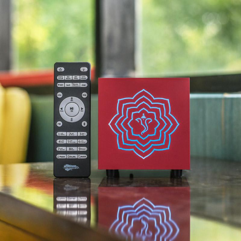 Bhajan Vaani Specially Curated Famous Bhajan, Aarti, Jaap, Mantra. Bluetooth Speaker - Shemaroo by My Pooja Box