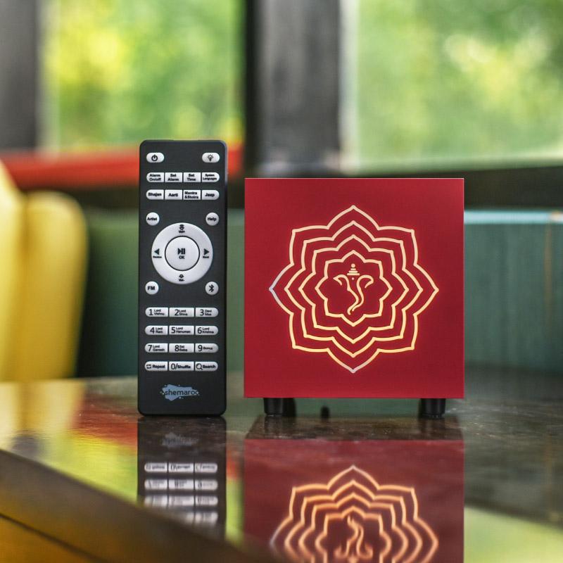 Bhajan Vaani Specially Curated Famous Bhajan, Aarti, Jaap, Mantra. Bluetooth Speaker - Shemaroo by My Pooja Box