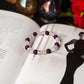 Amethyst,Rose Quartz & Clear Quartz Healing Crystal Bracelet
