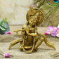 Divine Brass Krishna Idol
