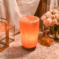 Himalayan Pink Salt Cylindrical Flower Vase Glow Lamp