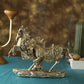 Endearing Silver Horse Showpiece