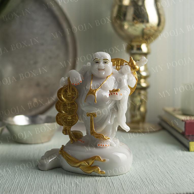 Streak of Luck Laughing Buddha Showpiece