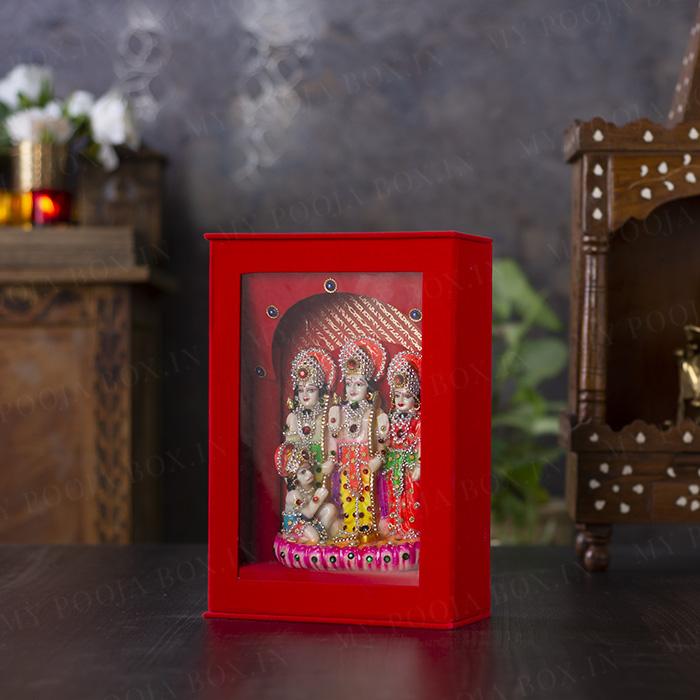 Sumptuous Shree Ram Parivar Idol Large