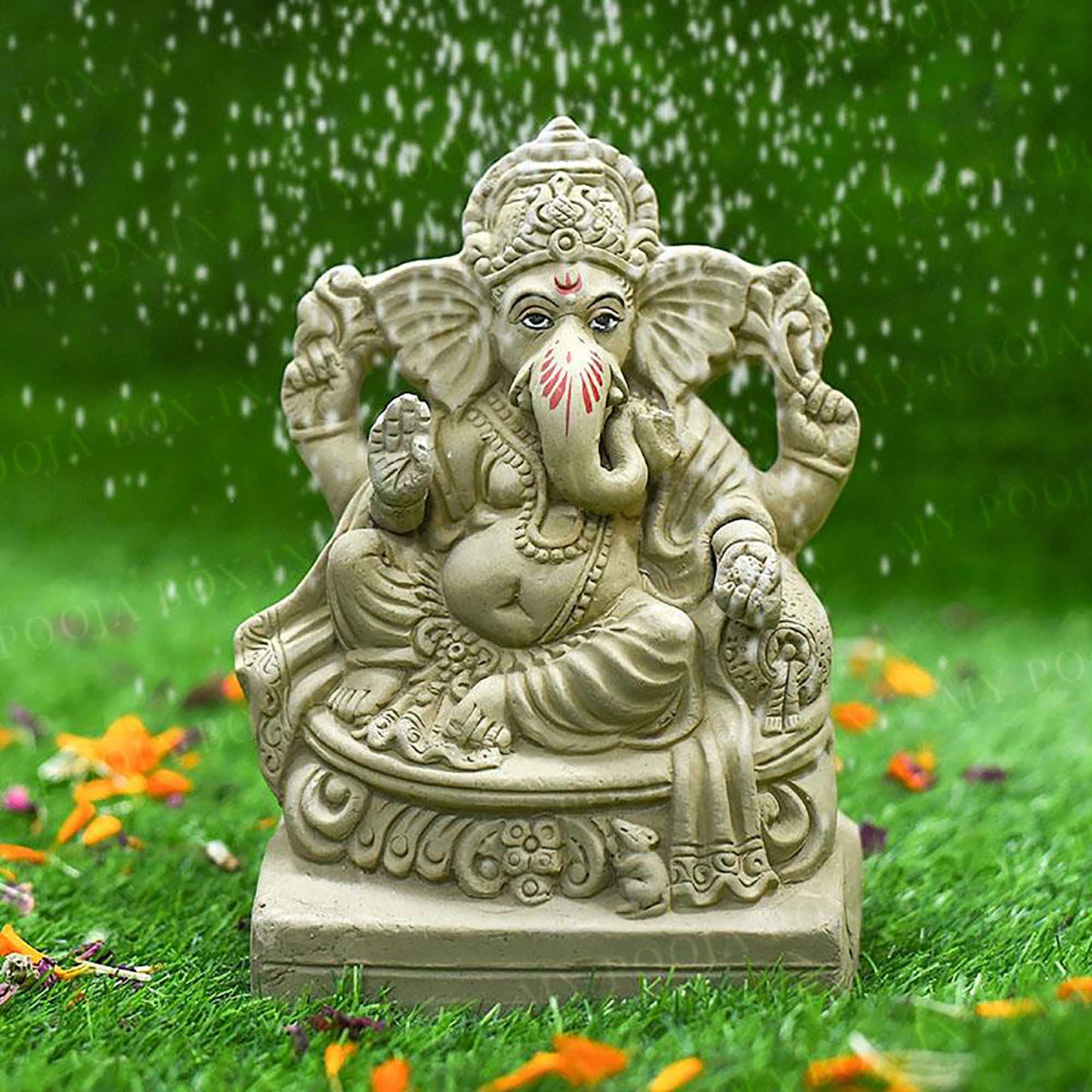 9INCH Advaith Eco-Friendly Ganpati | Plant-A-Ganesha