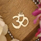 Antique German Silver Om Pendant