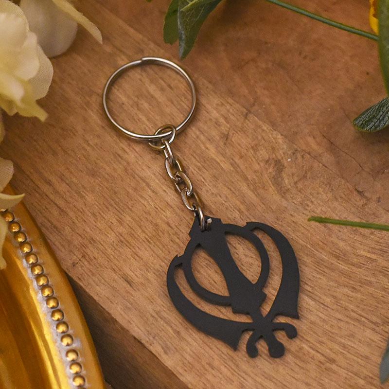 Sikh Symbol Key Chain