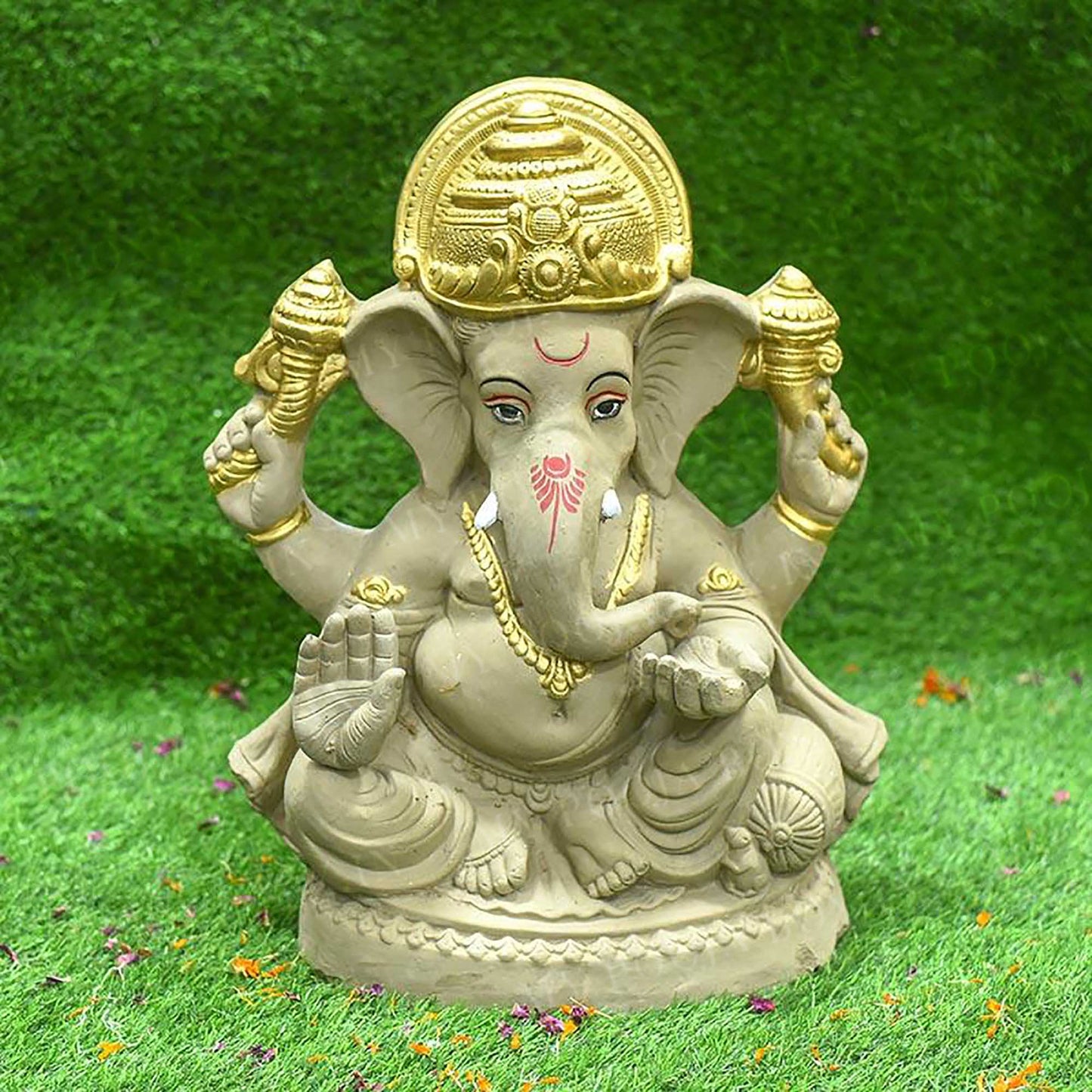 1.5FEET Kripalu Eco-Friendly Ganpati | Plant-A-Ganesha