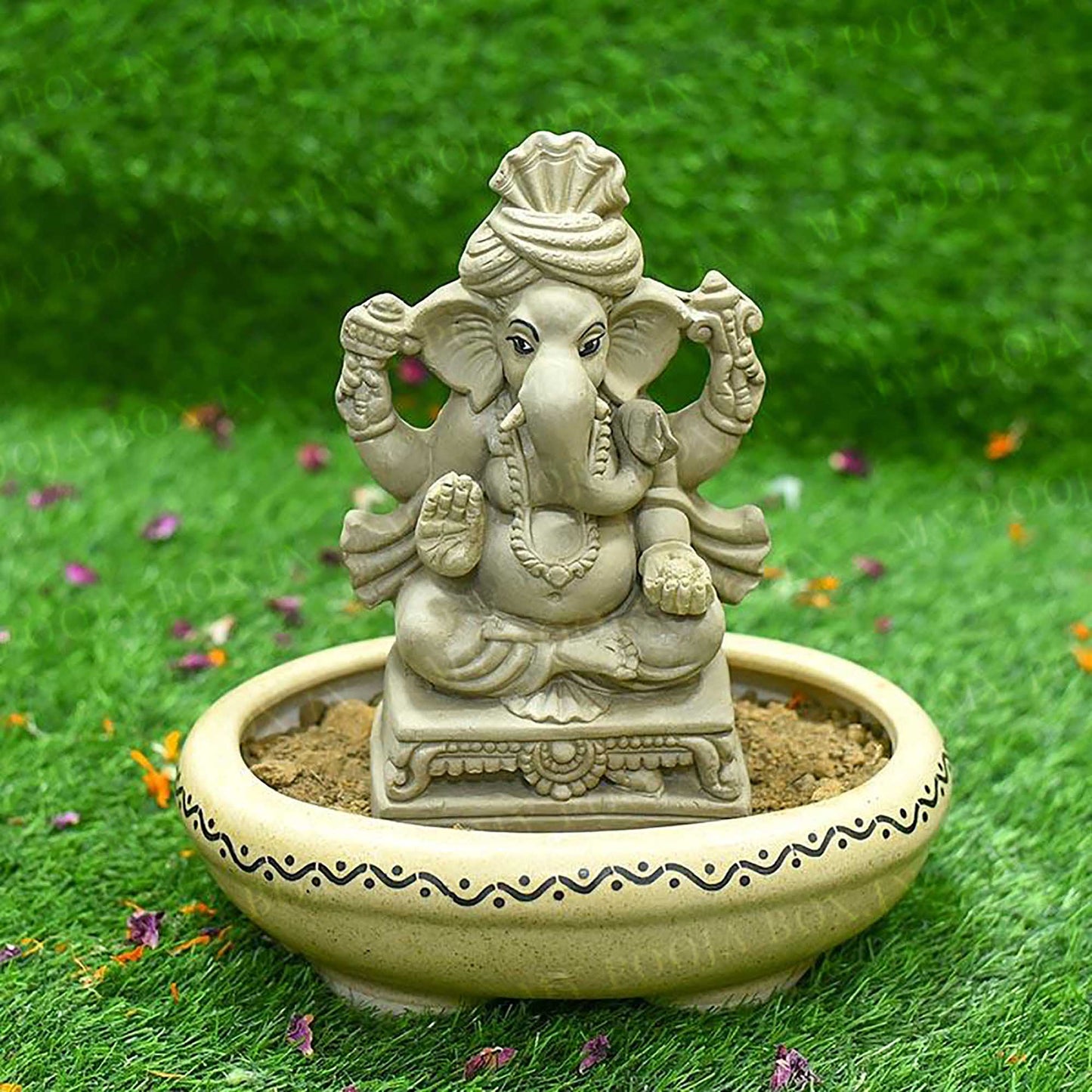 8INCH Ameya Eco-Friendly Ganpati | Plant-A-Ganesha