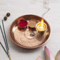 Divinity Pooja Thali Set - Rose Gold