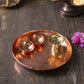 Divinity Pooja Thali Set - Rose Gold