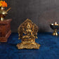 Traditional Golden Ganesha Laxmi Set