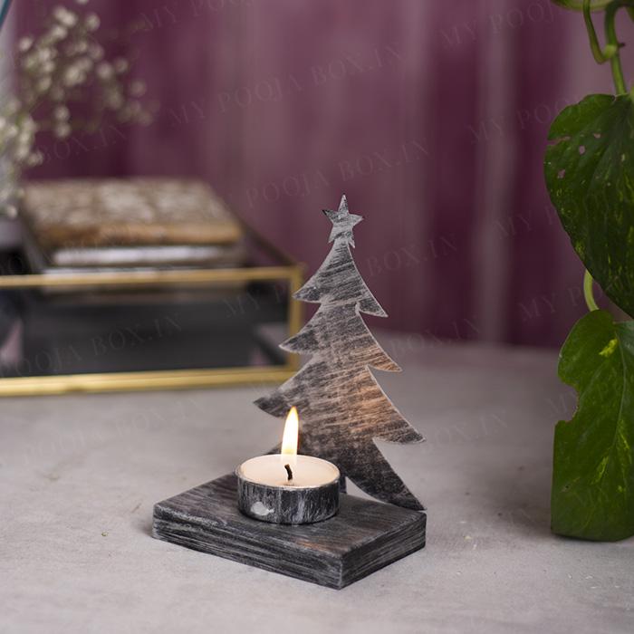 Decorative Christmas Tree T-light Votive