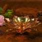 Elegant Handcrafted Metal Lotus Diya