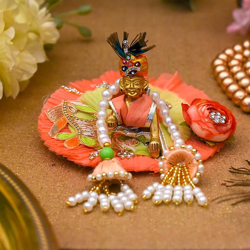 Floral Ravishing Laddu Gopal Poshak
