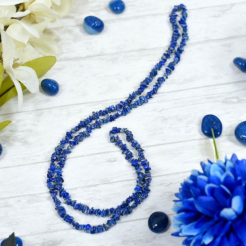 Buy wholesale Lapis lazuli beads between 6 and 10mm LD - 10mm