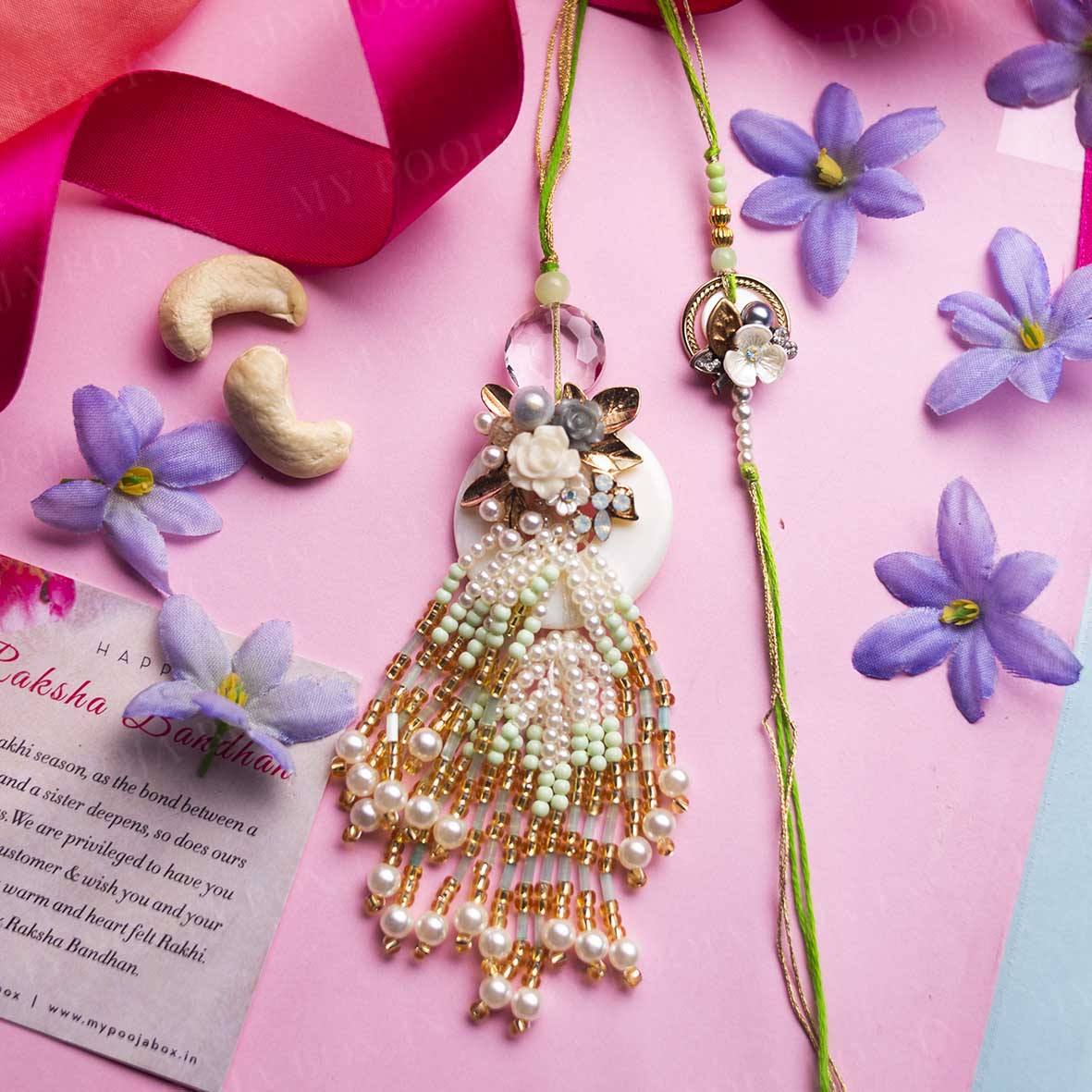 Fascinating Rakhi For Bhaiya Bhabhi