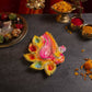 8.5INCH Eco Friendly Mayur Panch Jyot Diya