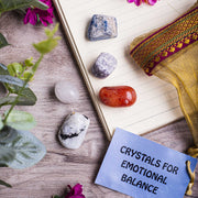 Emotional Balance Crystal Healing Tumble Stone Set