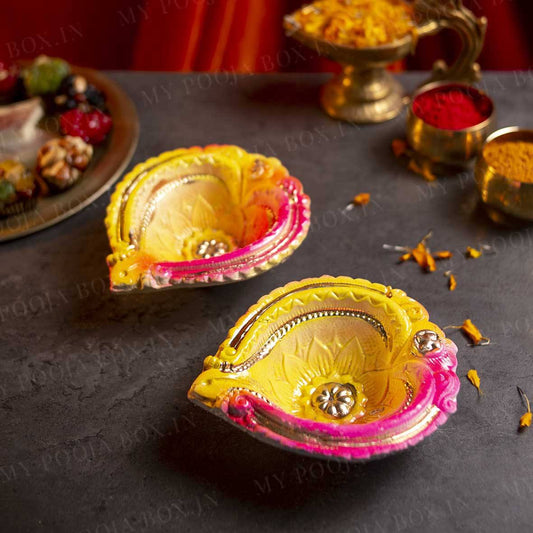 6 Allure Eco Friendly Diya (Set of 2)