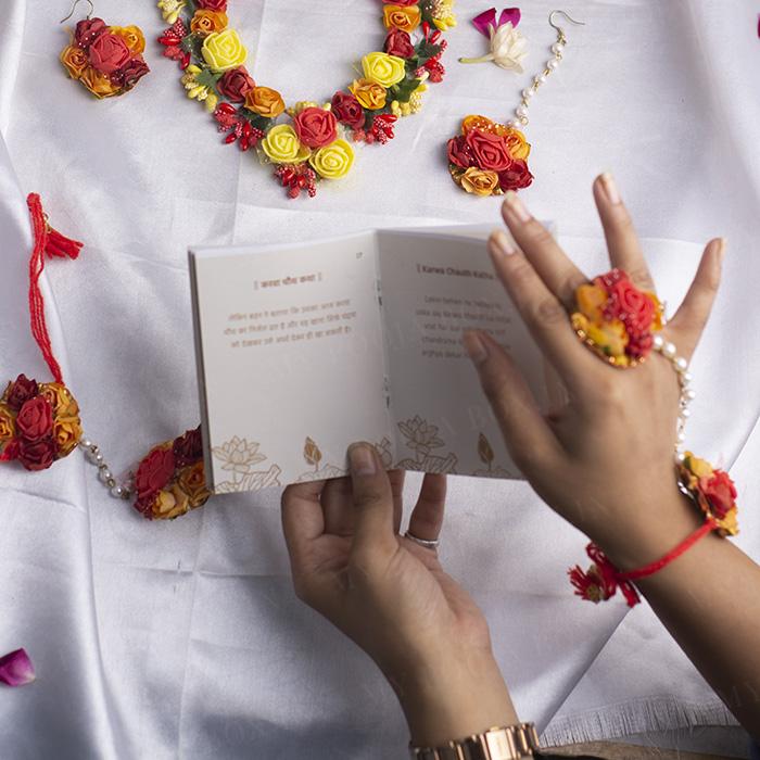 Exquisite Multicolor Floral Jewellery