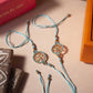 Tree of Life Mint Blue Rakhi (Set of 2)