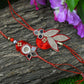 Sparkling Bhaiya Bhabhi Stone Rakhi